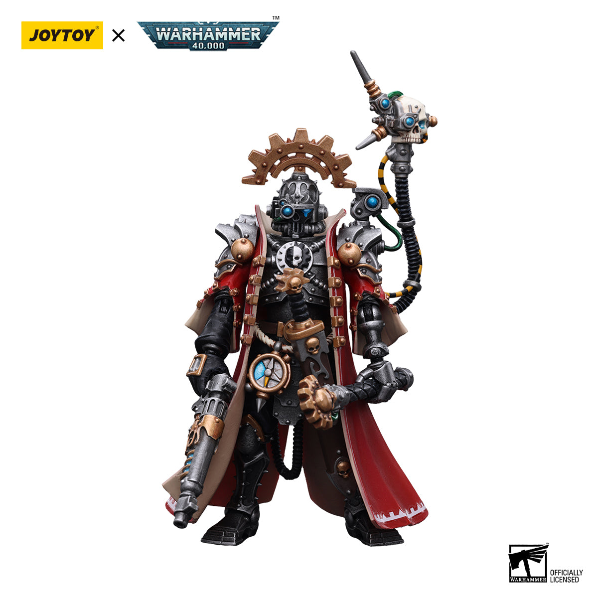 [IN STOCK]JOYTOY Warhammer 40K Action Figure 1/18 Adeptus Mechanicus Skitarii Marshal