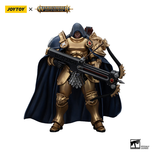 JOYTOY Action Figure 1/18 Warhammer AGE OF SIGMAR -Stormcast Eternals The Blacktalons Shakana Goldenblade Model Birthday Gifts 