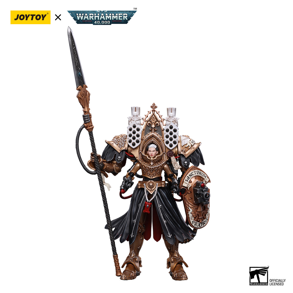 [IN STOCK]JOYTOY Warhammer 40K Action Figure 1/18 Adepta Sororitas Abbess Sanctorum Morvenn Vahl