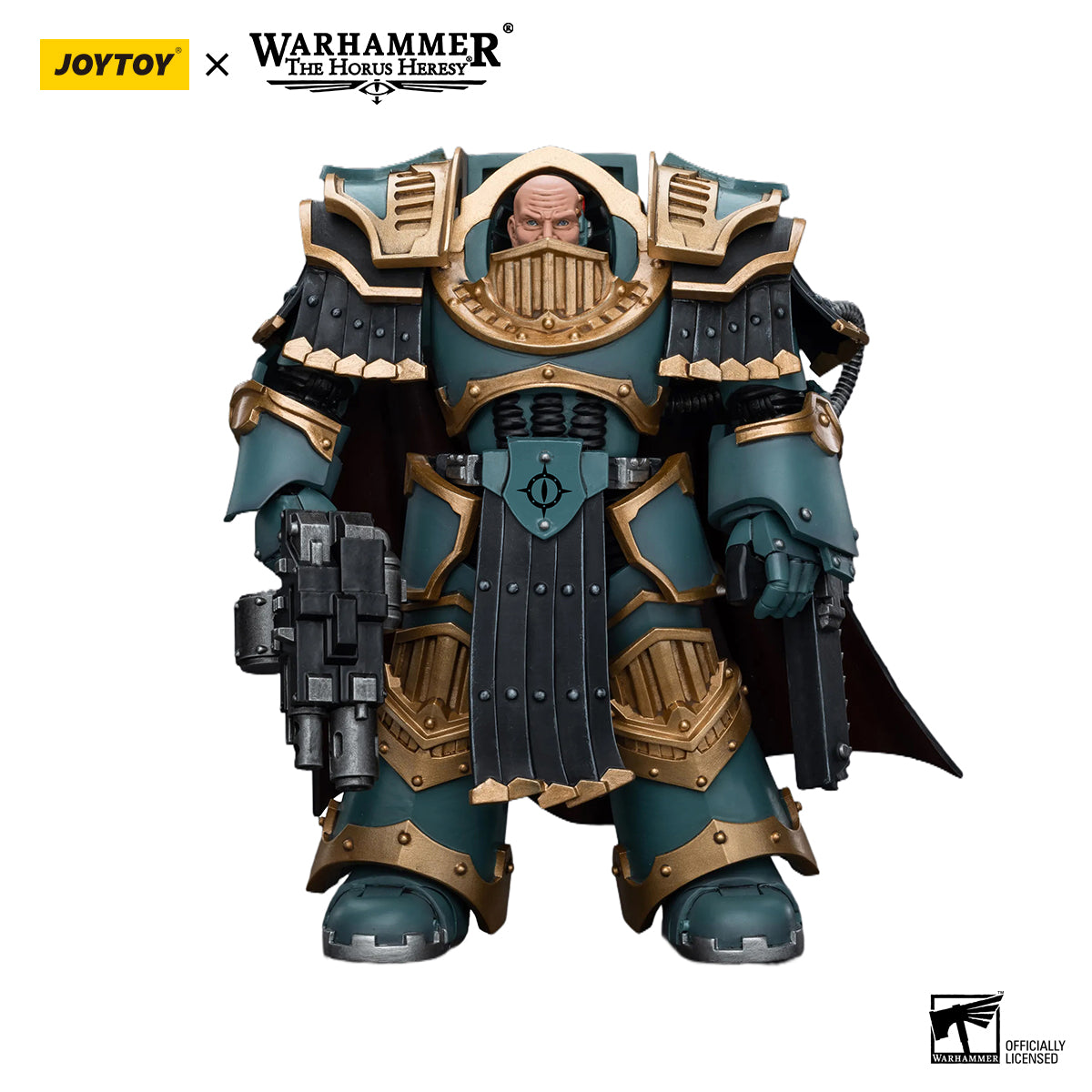 JOYTOY Action Figure 1/18 Sons of Horus Legion Praetor in Cataphractii Terminator Armor Model Birthday Gifts 