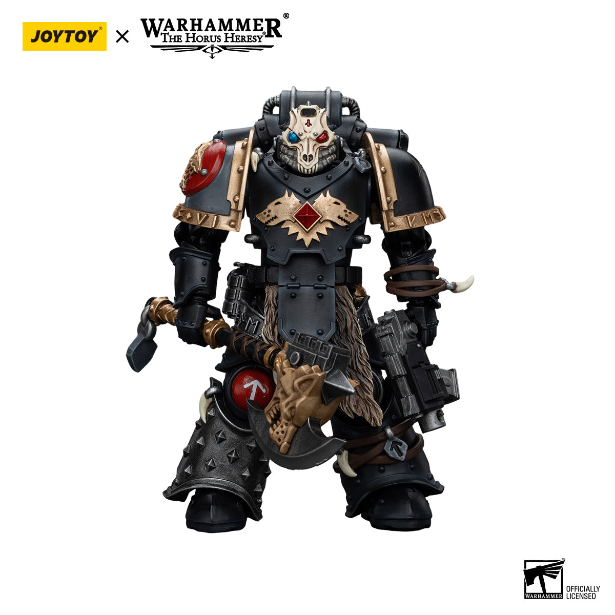 JOYTOY Action Figure 1/18 Space Wolves Deathsworn Pack Deathsworn 4 Model Birthday Gifts 