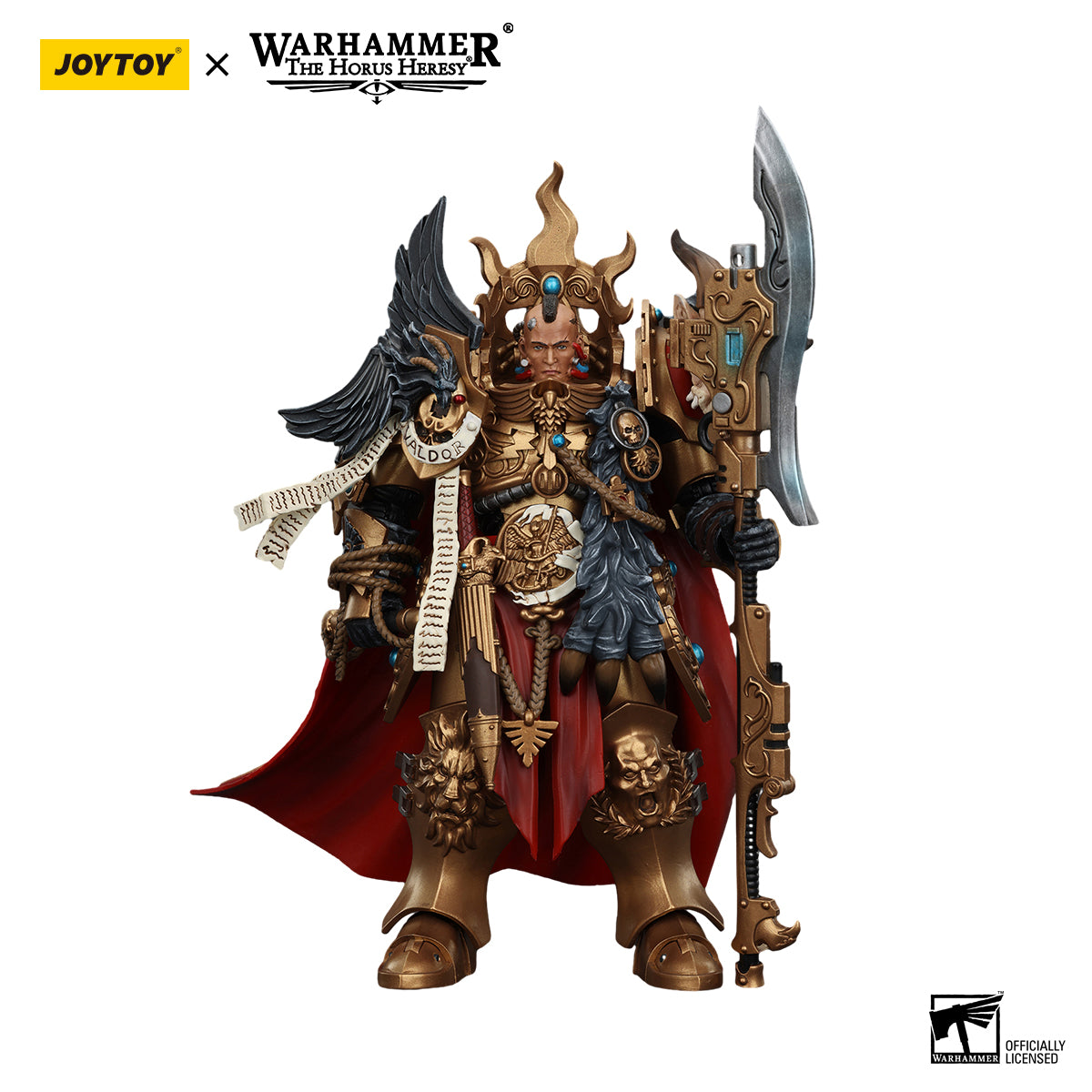 [IN STOCK]JOYTOY Warhammer 40K Action Figure 1/18 Legio Custodes Constantin Valdor, Captain-General of the Legio Custodes