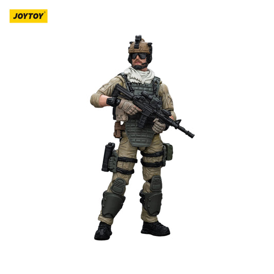 JOYTOY Action Figure 1/18 US Army Delta Assault Squad -Assault Operator Model Birthday Gifts 