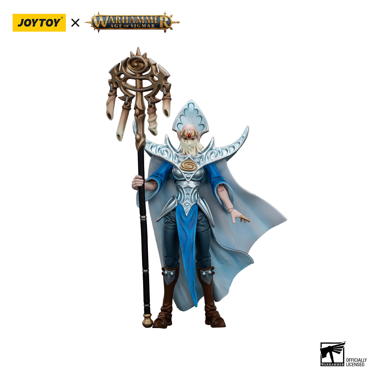 JOYTOY Action Figure 1/18 Warhammer AGE OF SIGMAR -Stormcast Eternals The Blacktalons Lorai, Child of the Abyss Model Birthday Gifts 