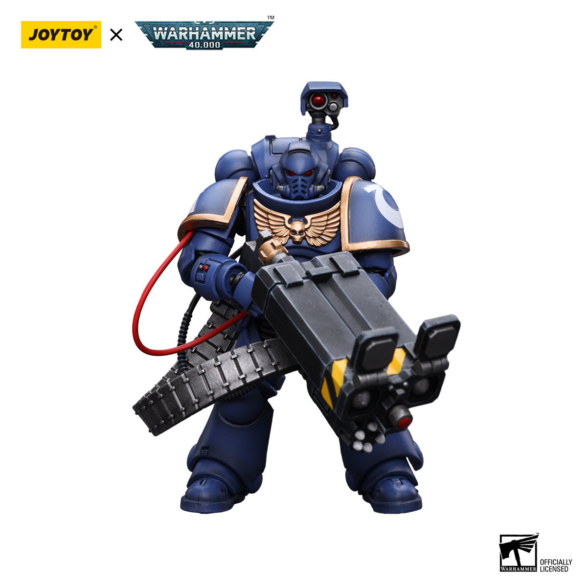 [IN STOCK] JOYTOY Warhammer 40K 1/18 Action Figure Ultramarines Titus-Collectors Edition Calgar Anime Military Model Toys Gifts