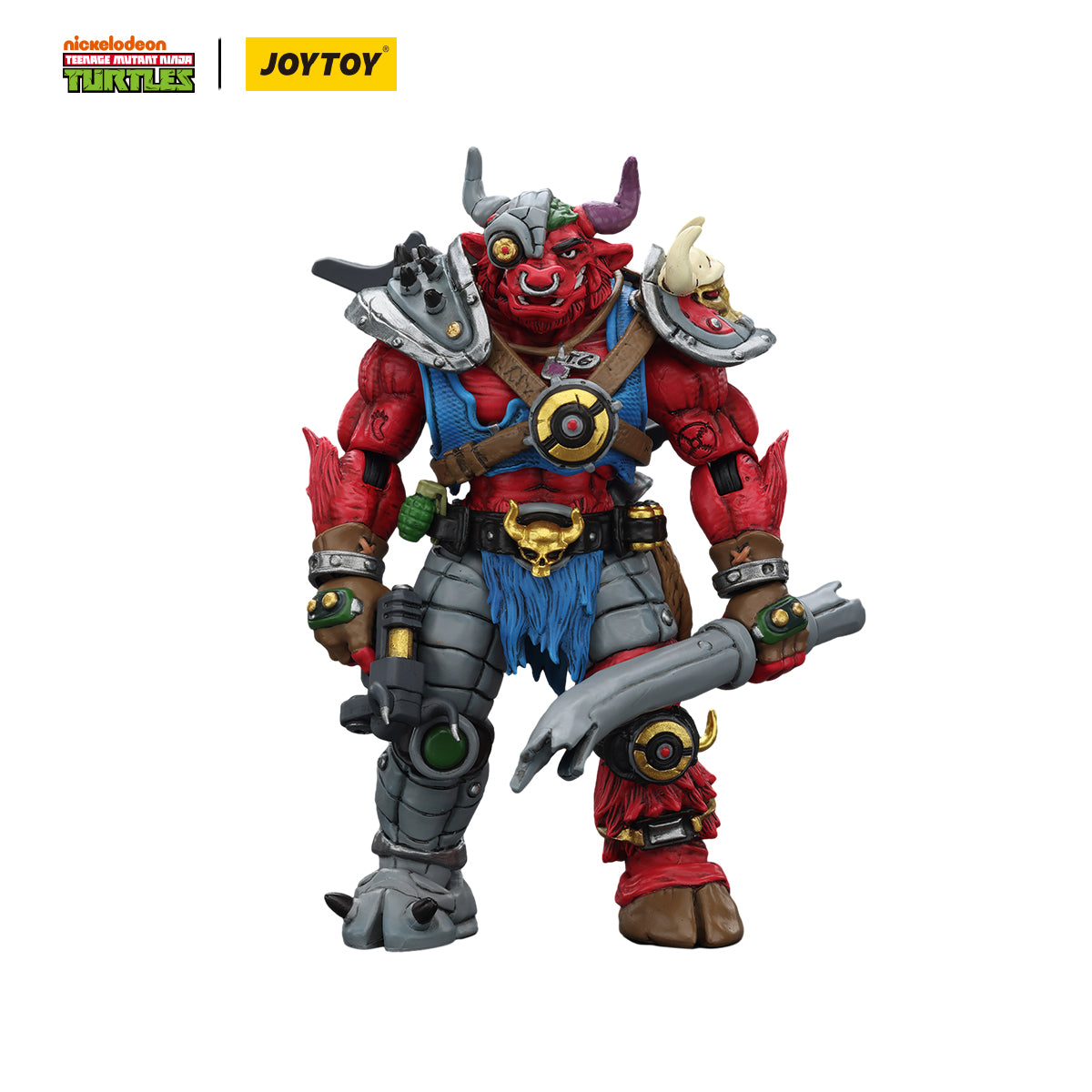 [IN STOCK]JOYTOY TMNT Action Figure 1/18 Groundchuck JT01512