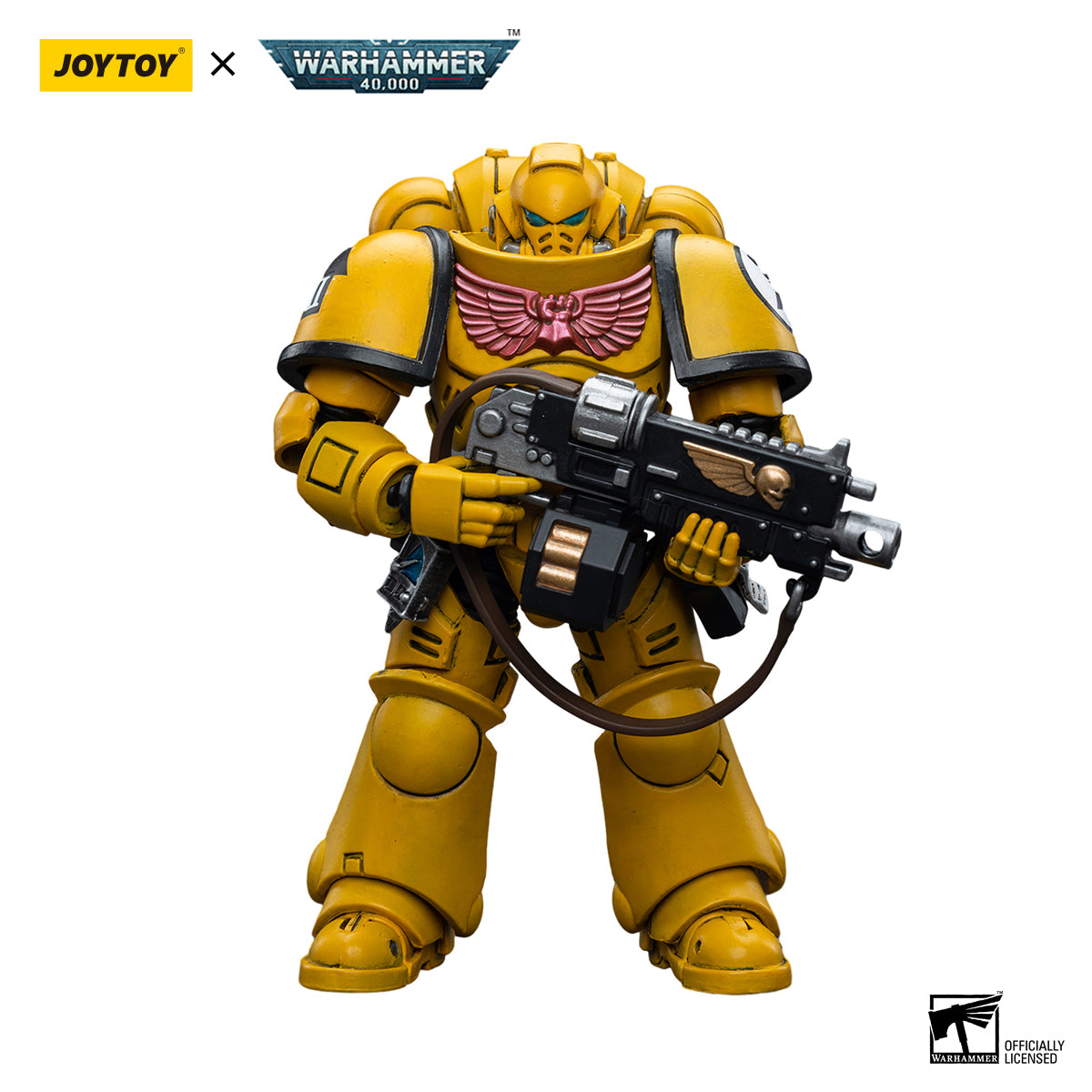 JOYTOY Action Figure 1/18 Imperial Fists Intercessors Model Birthday Gifts 