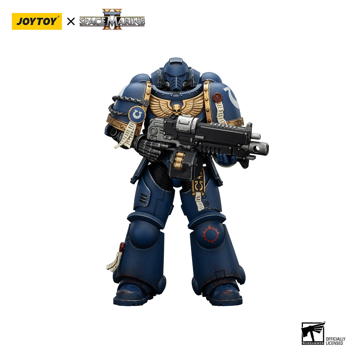 [IN STOCK] JOYTOY Warhammer 40K 1/18 Action Figure Ultramarines Titus-Collectors Edition Calgar Anime Military Model Toys Gifts