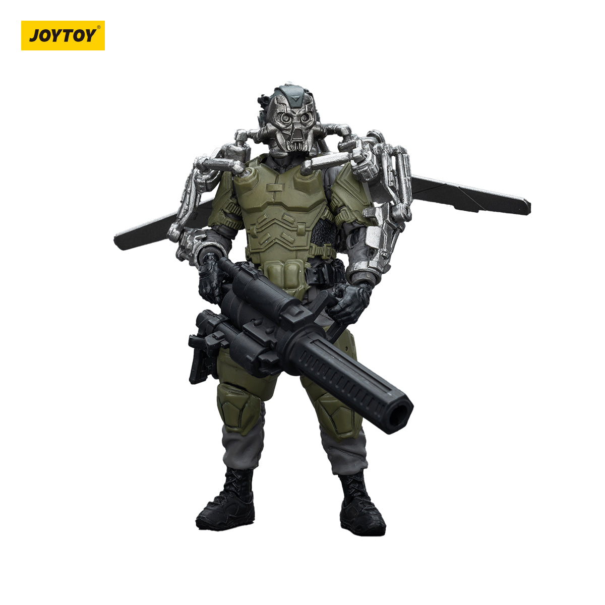JOYTOY Action Figure 1/18 Army Builder Promotion Pack Figure 29 - Lone Wolf with Exoskeleton Model Birthday Gifts 