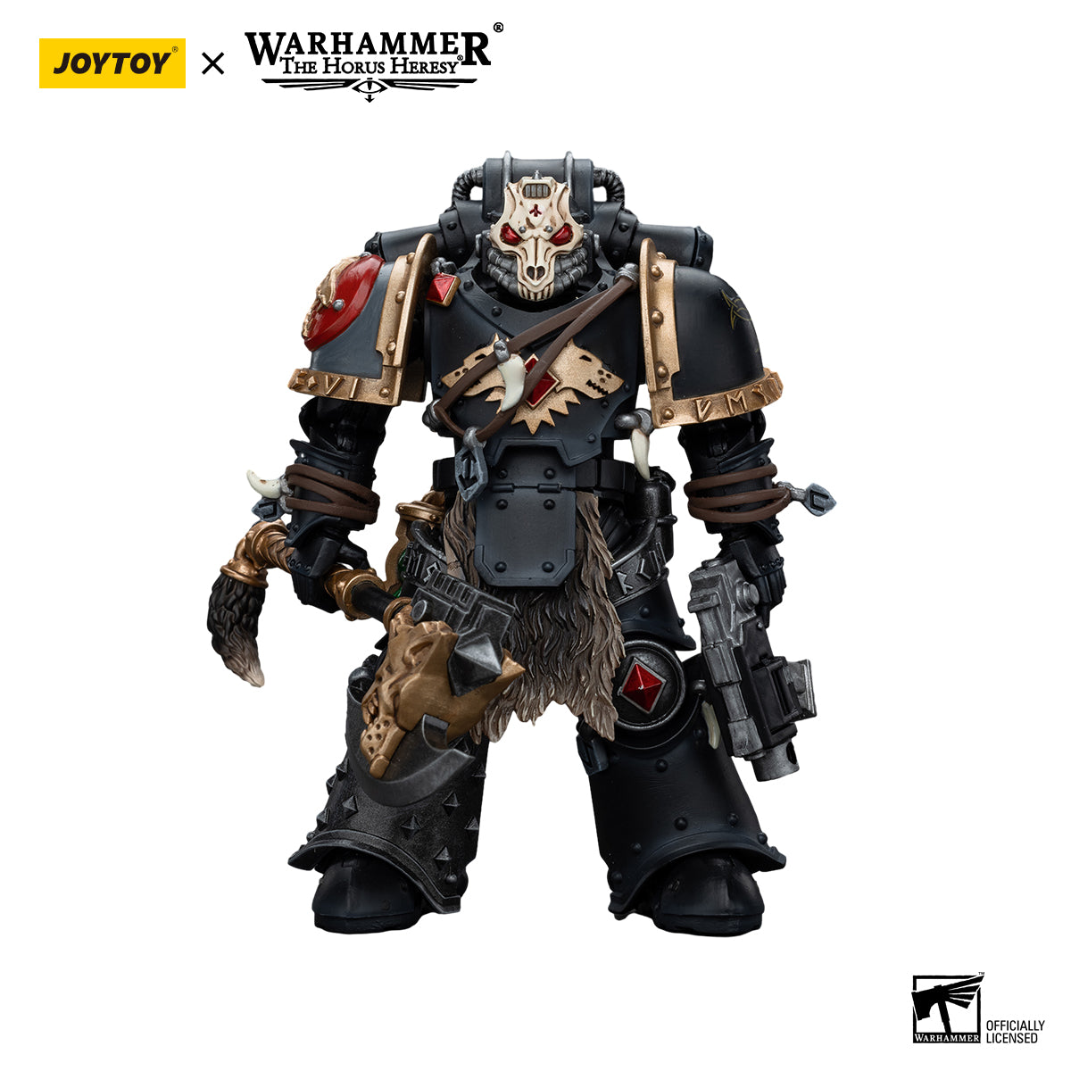 JOYTOY Action Figure 1/18 Space Wolves Deathsworn Pack Deathsworn 5 Model Birthday Gifts 