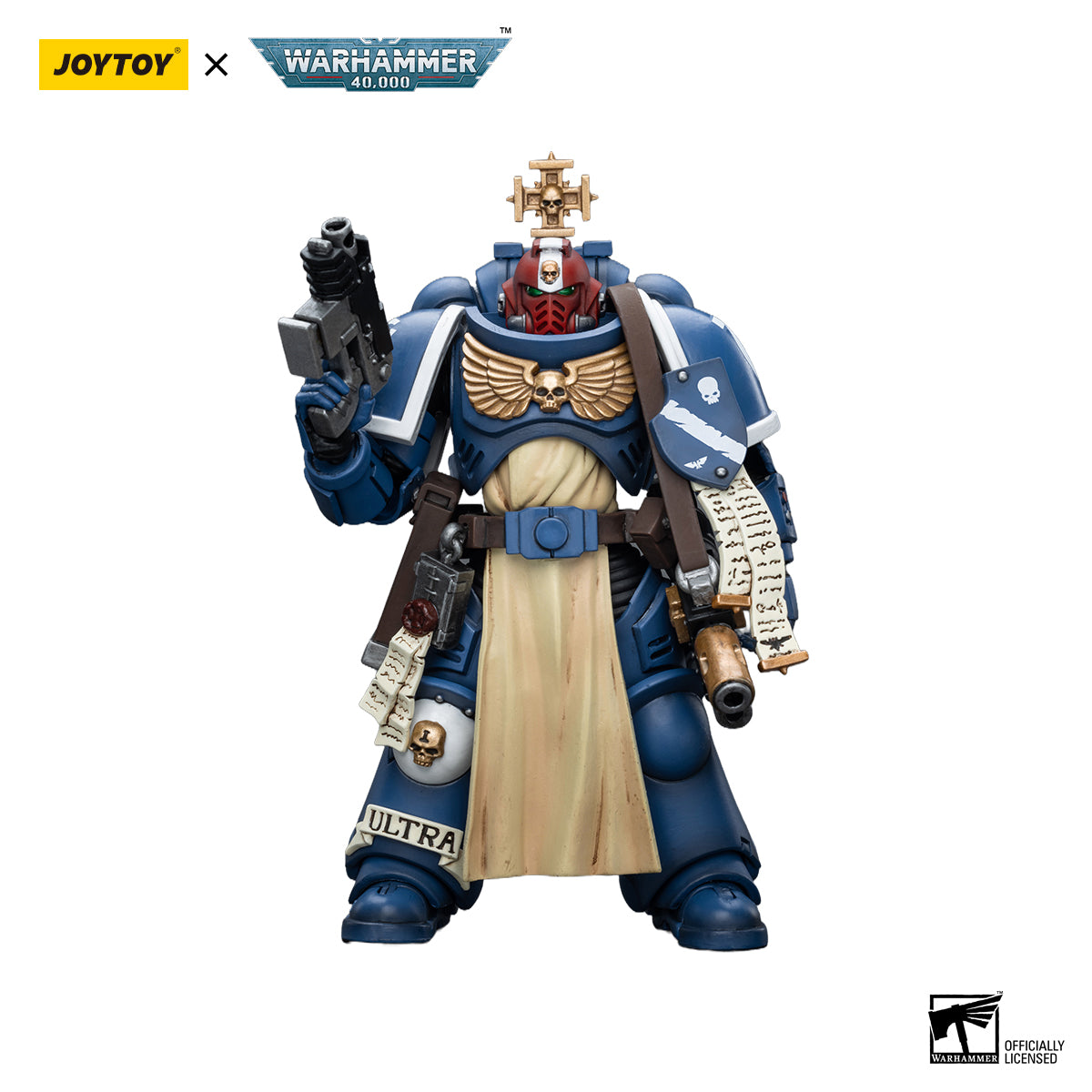 [IN STOCK]JOYTOY Warhammer 40K Action Figure 1/18 Ultramarines Sternguard Veteran Sergeant