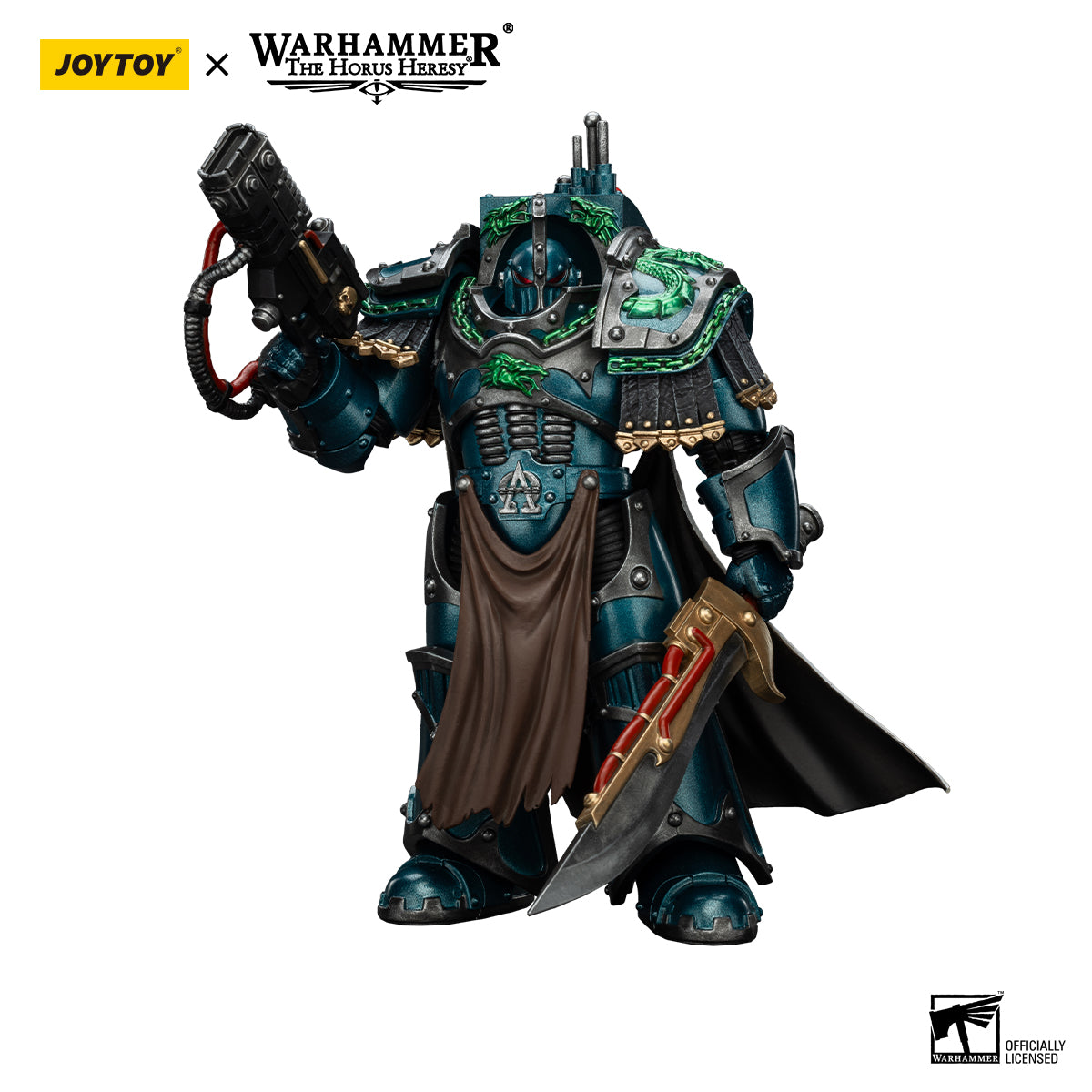 [IN STOCK]JOYTOY Warhammer 40K Action Figure 1/18 Alpha Legion Legion Praetor in Cataphractii Terminator Armour