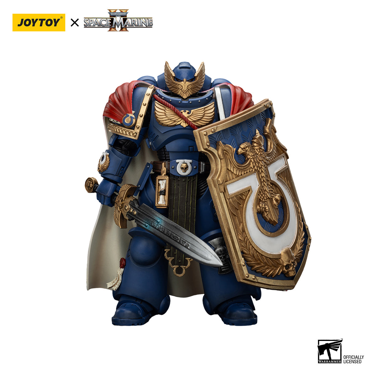 [IN STOCK]JOYTOY Warhammer 40K Action Figure 1/18 Ultramarines Victrix Honour Guard with Storm Shield And Power Sword