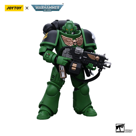 JOYTOY Warhammer 40K 1/18 Action Figure Salamanders Intercessors Brother Haecule JT5222