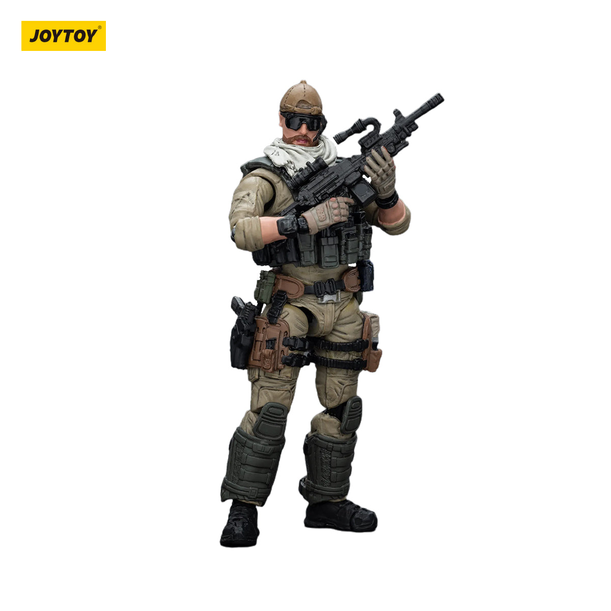 JOYTOY Action Figure 1/18 US Army Delta Assault Squad-Support Gunner Model Birthday Gifts 