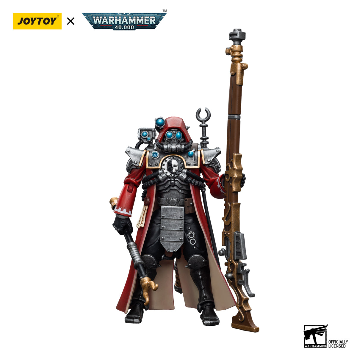 [IN STOCK]JOYTOY Warhammer 40K Action Figure 1/18 Adeptus Mechanicus Skitarii Ranger with Transuranic Arquebus