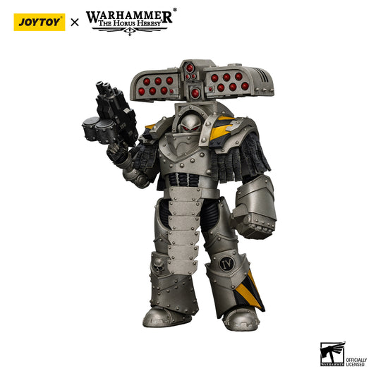 [IN STOCK]JOYTOY Warhammer 40K Action Figure 1/18 lron Warriors Tyrant Siege Master Terminator with Rocket launcher
