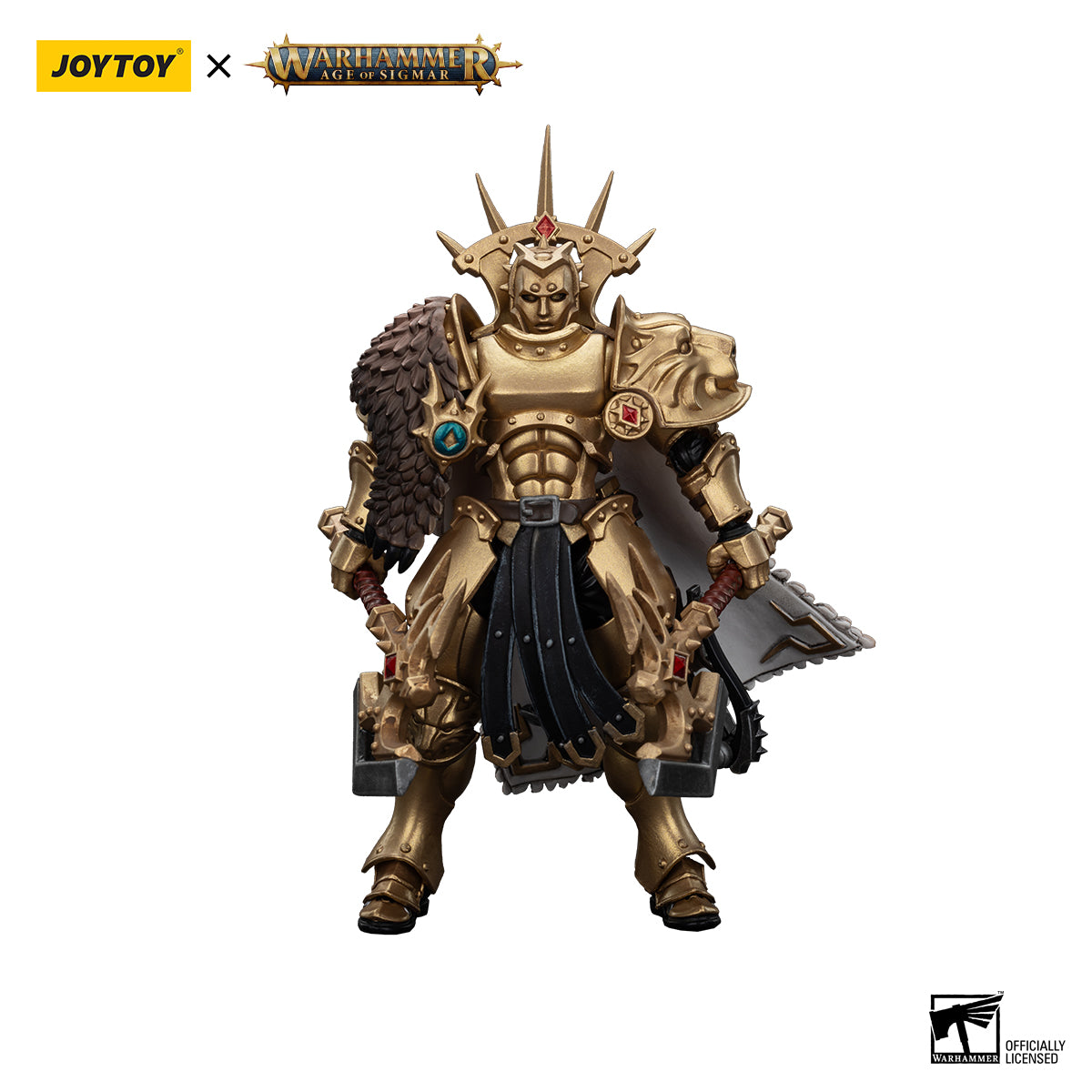 JOYTOY Action Figure 1/18 Warhammer AGE OF SIGMAR -Stormcast Eternals The Blacktalons Neave Blacktalon Model Birthday Gifts 