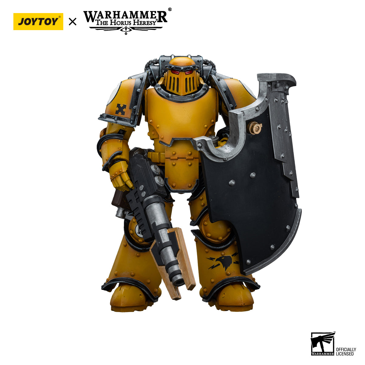 JOYTOY Action Figure 1/18 Imperial Fists Legion MkIII Breacher Squad Legion Breacher with Lascutter Model Birthday Gifts 