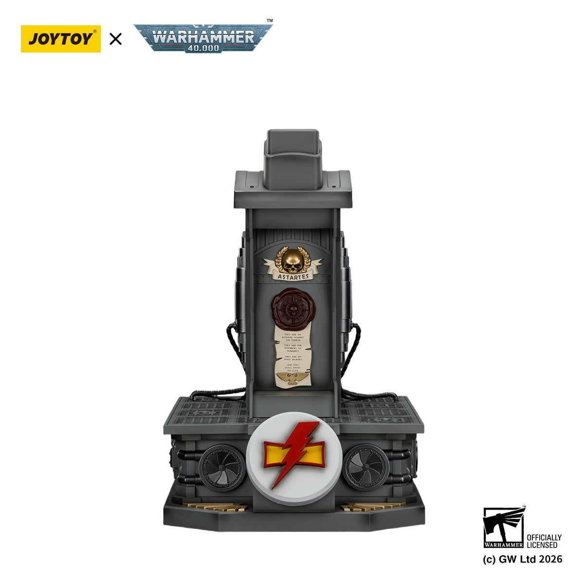 (pre-order)JOYTOY Warhammer 40k Action Figure 1/1 White Scars MkX Helmet& Display Stand Assault Anime Military Model Toys JT04094