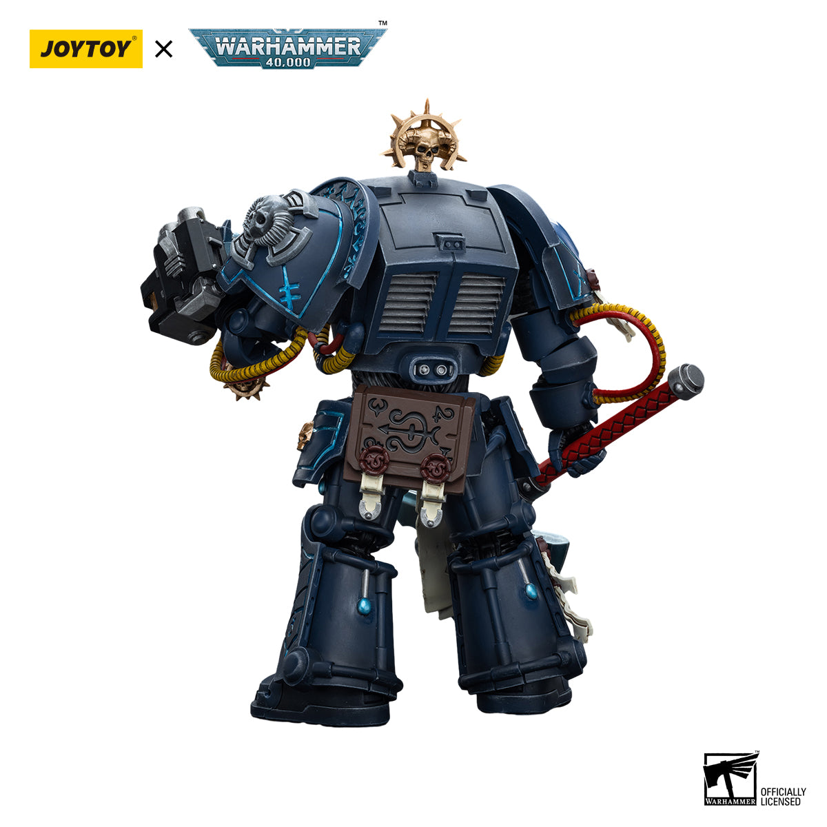 JOYTOY Action Figure 1/18 Ultramarines Librarian in Terminator Armour Model Birthday Gifts