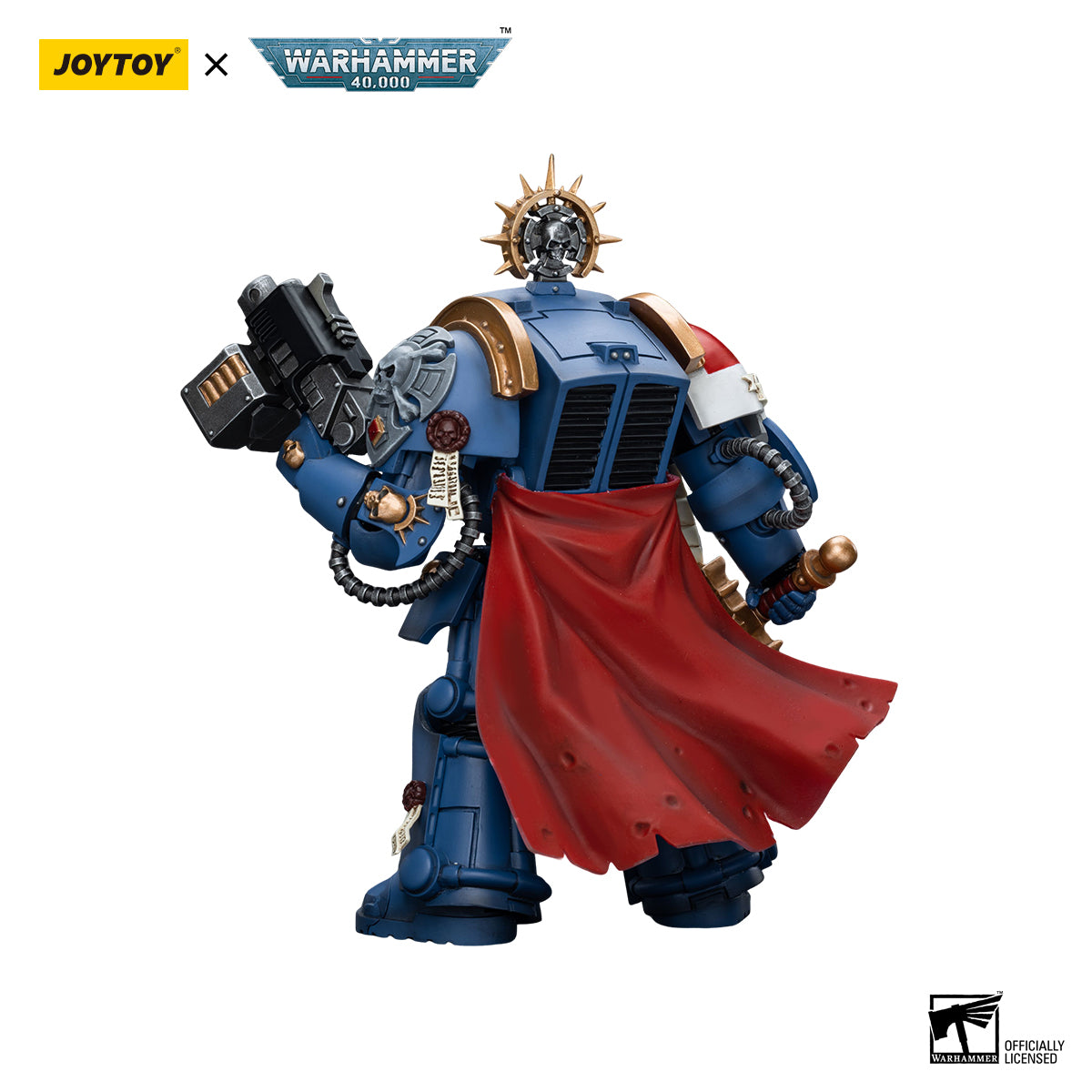 JOYTOY Action Figure 1/18 Ultramarines Terminator Captain Severus Agemman Model Birthday Gifts