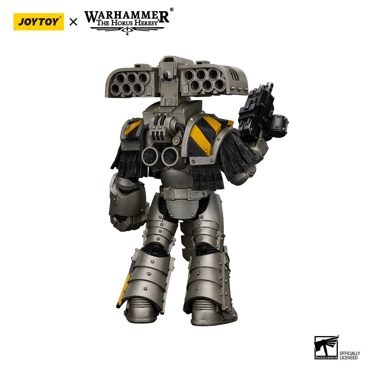 [IN STOCK]JOYTOY Warhammer 40K Action Figure 1/18 lron Warriors Tyrant Siege Master Terminator with Rocket launcher