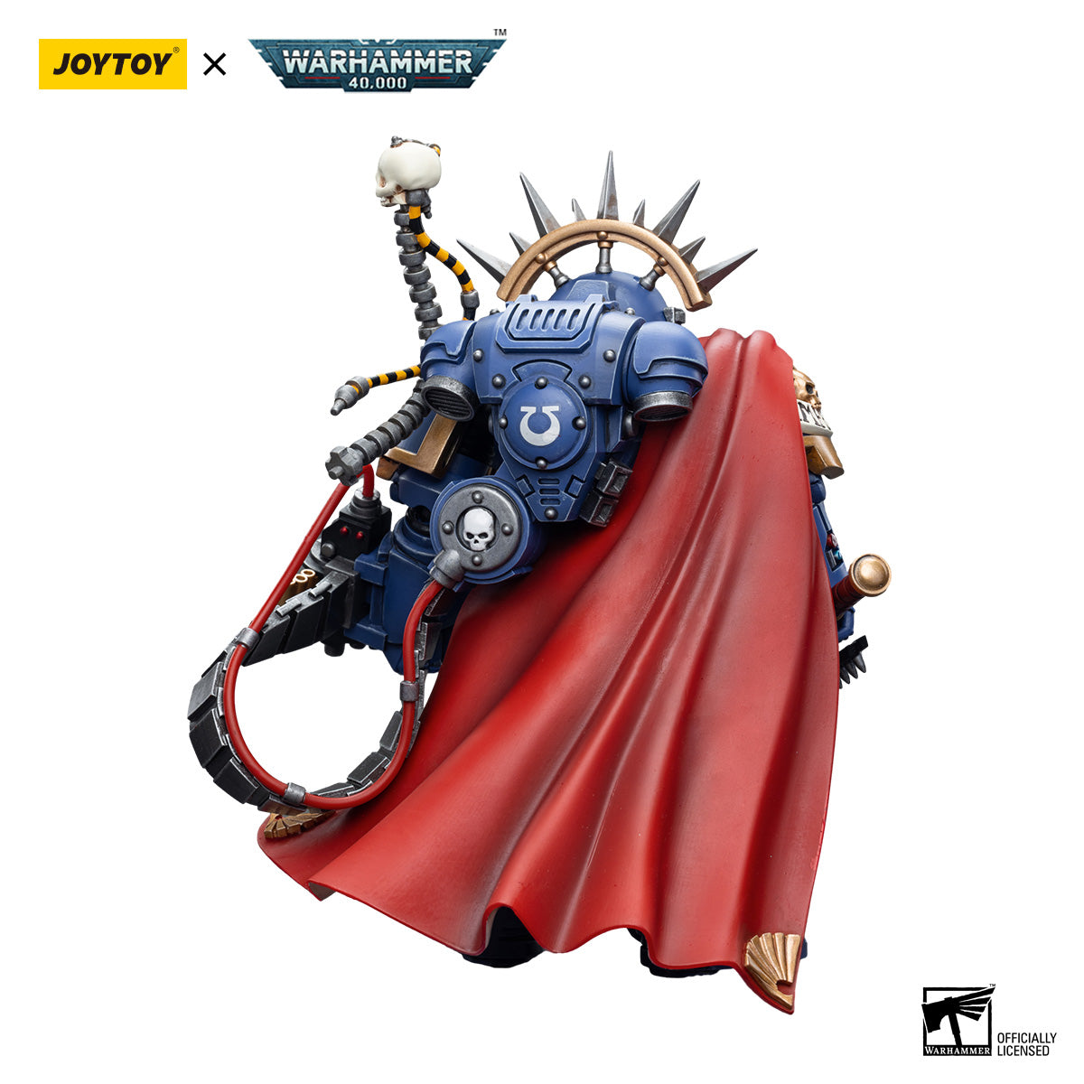 [IN STOCK]JOYTOY Warhammer 40K Action Figure 1/18 Ultramarines Captain in Gravis Armor JT7745 
