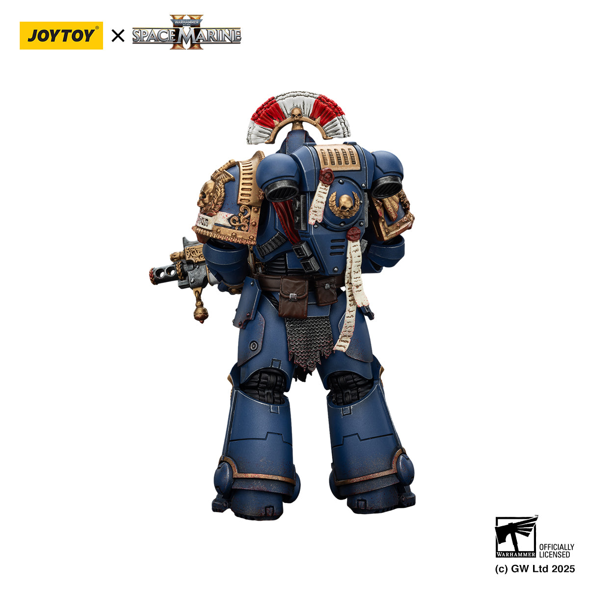[IN STOCK]JOYTOY Warhammer 40K Action Figure 1/18 Ultramarines Relic Secundus Armour with bolt rifle, chainsword and bolt pistol