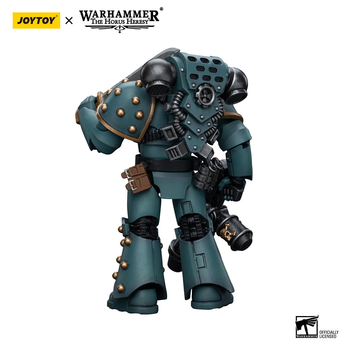 JOYTOY Action Figure 1/18 MKIV Tactical Squad Legionary with Flamer Model Birthday Gifts 