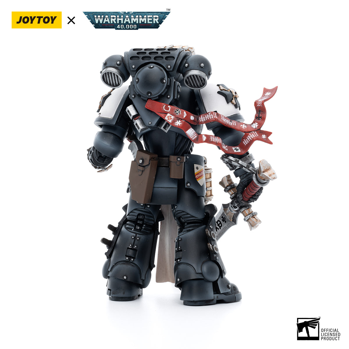 [IN STOCK]JOYTOY Warhammer 40K Action Figure 1/18 Black Templars The Emperors Champion Rolantus