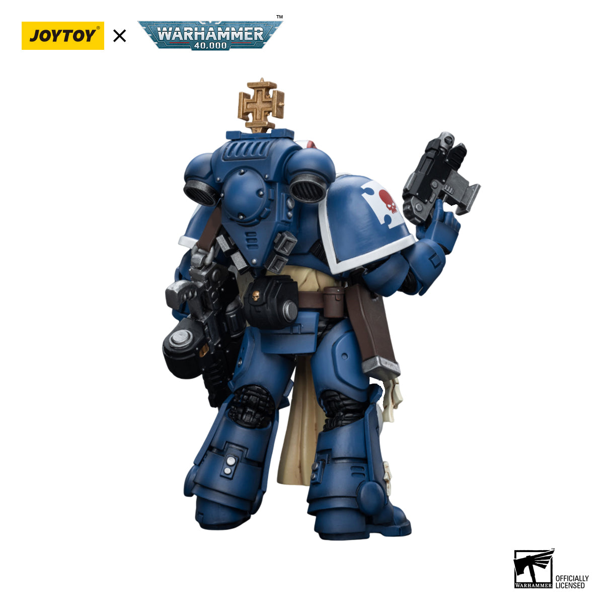 [IN STOCK]JOYTOY Warhammer 40K Action Figure 1/18 Ultramarines Sternguard Veteran Sergeant