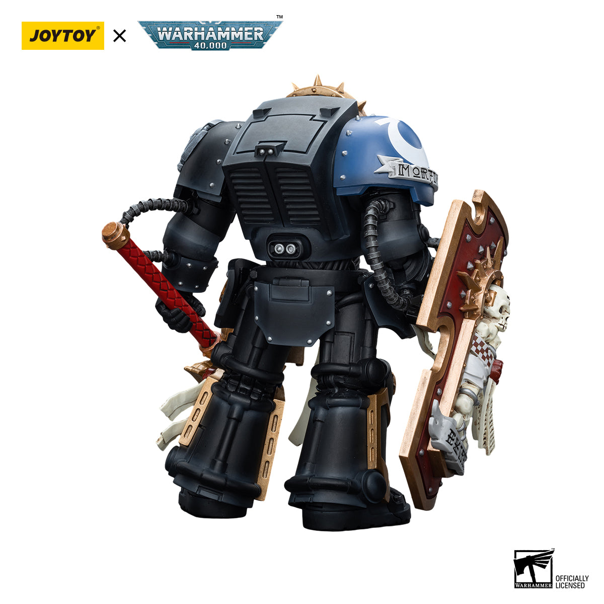 [IN STOCK]JOYTOY Warhammer 40K Action Figure 1/18 Ultramarines Chaplain in Terminator Armour