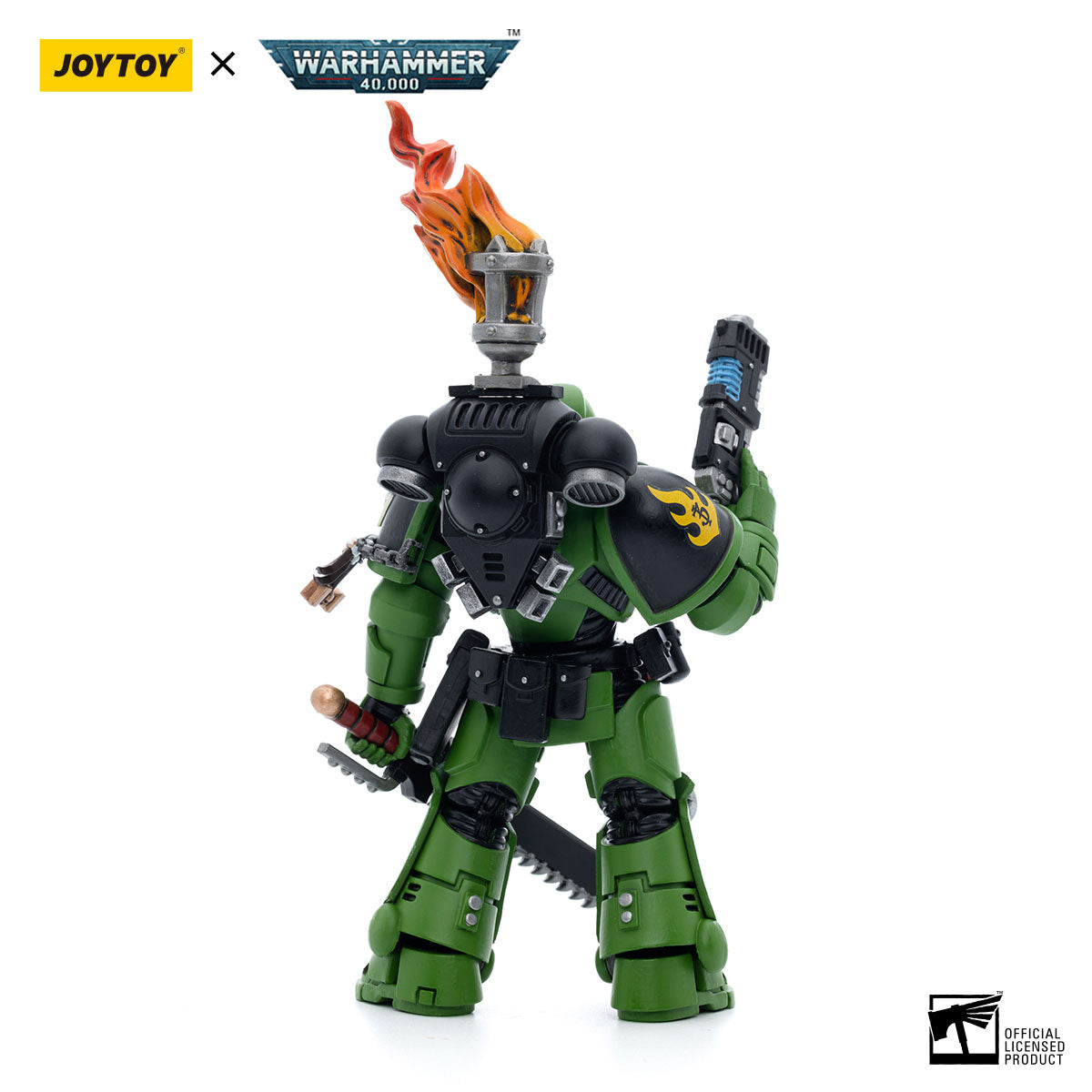 JOYTOY Action Figure 1/18 Salamanders Intercessors Sergeant Tsek'gan Model Birthday Gifts 