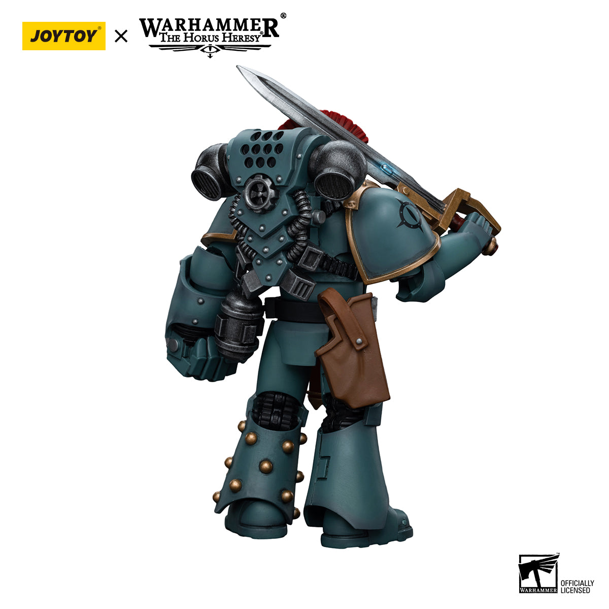 JOYTOY Action Figure 1/18 Sons of Horus MKIV Tactical Squad Sergeant with Power Fist Model Birthday Gifts 