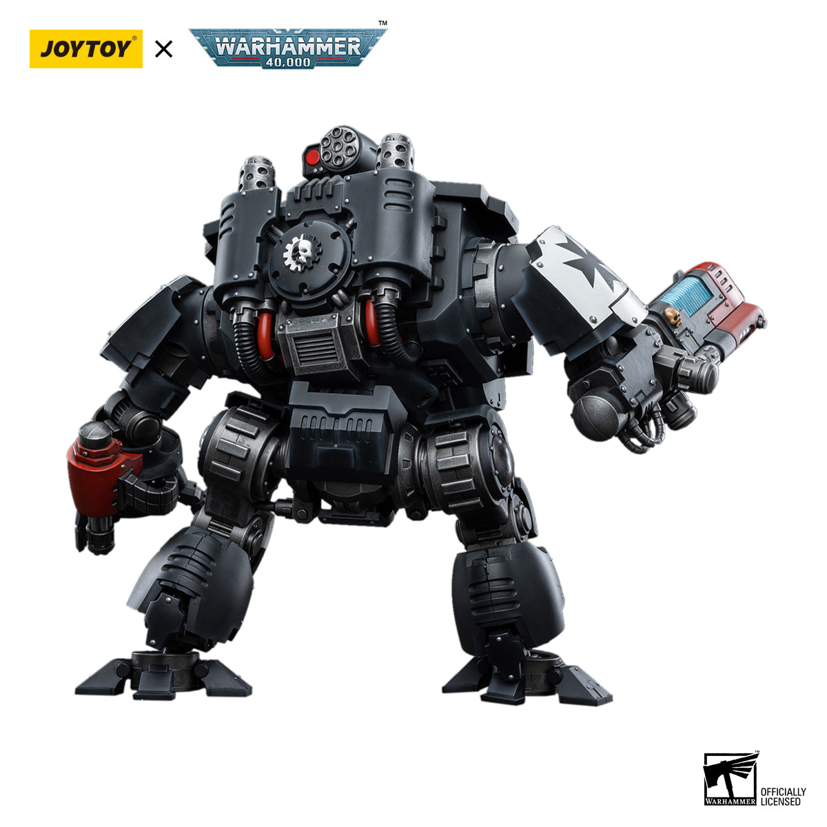 [IN STOCK]JOYTOY Warhammer 40K Action Figure 1/18 Black Templars Redemptor Dreadnought