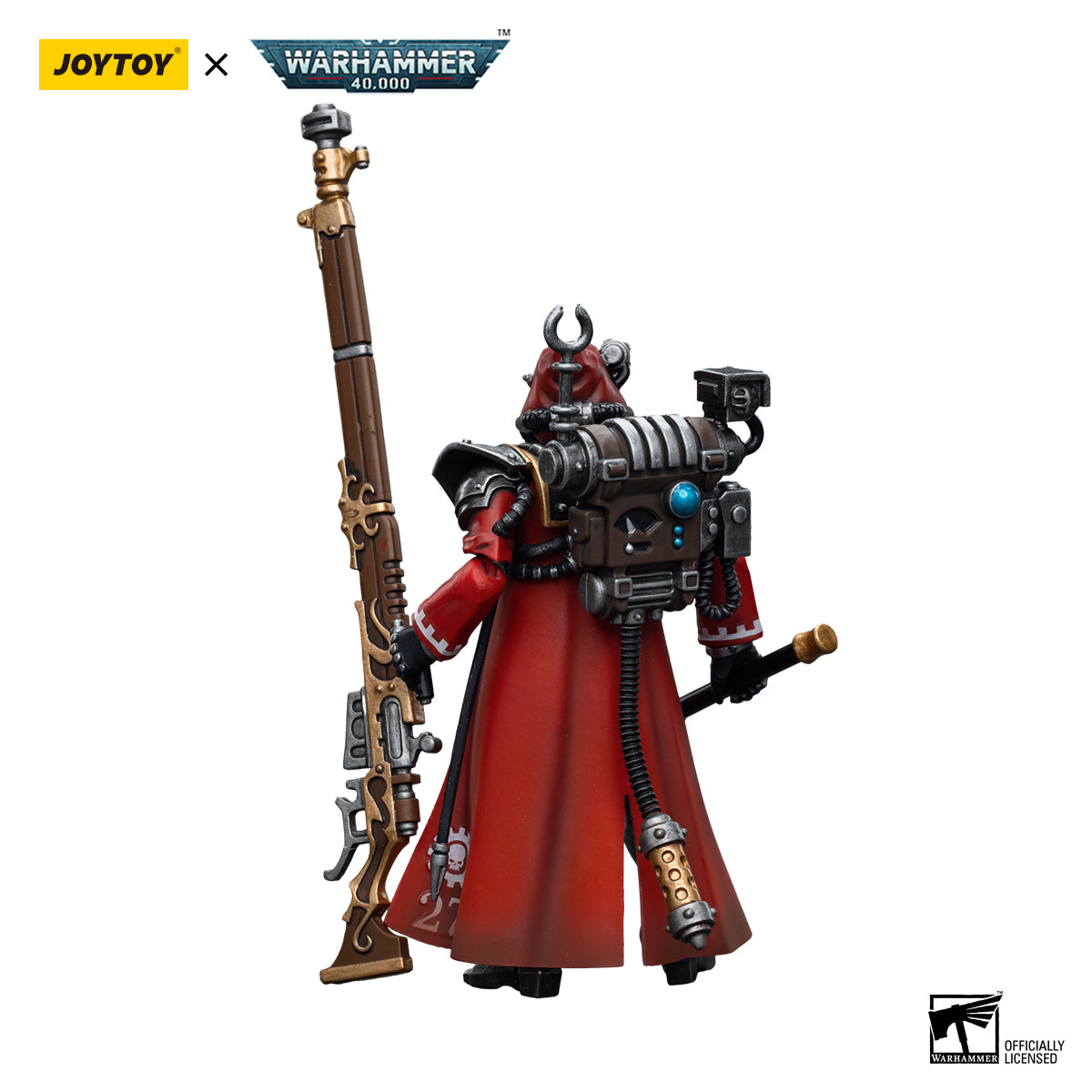 [IN STOCK]JOYTOY Warhammer 40K Action Figure 1/18 Adeptus Mechanicus Skitarii Ranger with Transuranic Arquebus