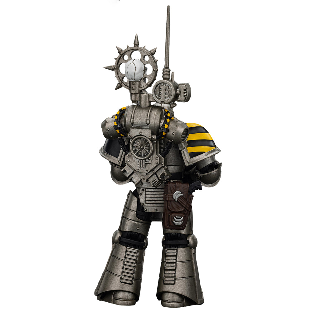 JOYTOY Warhammer 40K The Horus Heresy 1/18 Action Figure Iron Warriors MKlIl Tactical Legionary with Nuncio vox Collection Model Birthday Gift