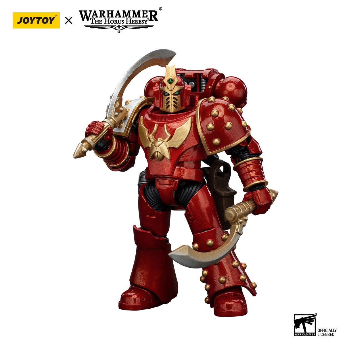 JOYTOY Action Figure 1/18 Thousand Sons Khenetai Occult Cabal Khenetai Blademaster Model Birthday Gifts 
