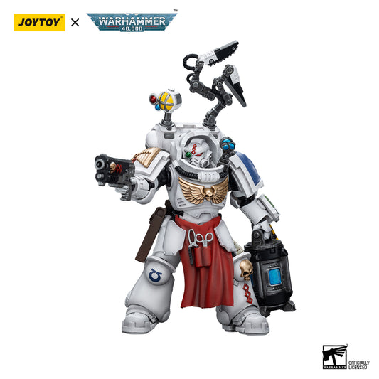 JOYTOY Action Figure 1/18 Ultramarines Apothecary Biologis Model Birthday Gifts 