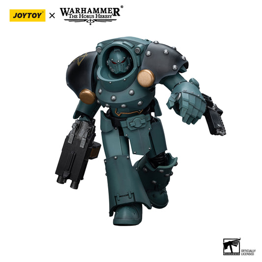 JOYTOY Action Figure 1/18 Sons Of Horus Tartaros Terminator Squad Terminator With Combi-Bolter And Chainfist Model Birthday Gifts
