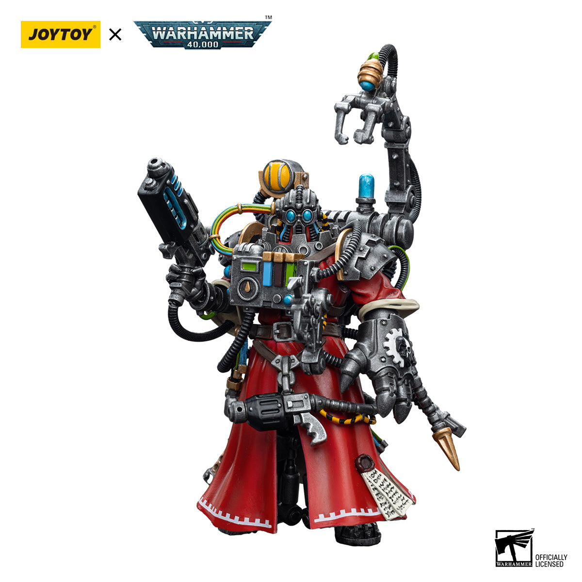 [IN STOCK]JOYTOY Warhammer 40K Action Figure 1/18 Adeptus Mechanicus Cybernetica Datasmith