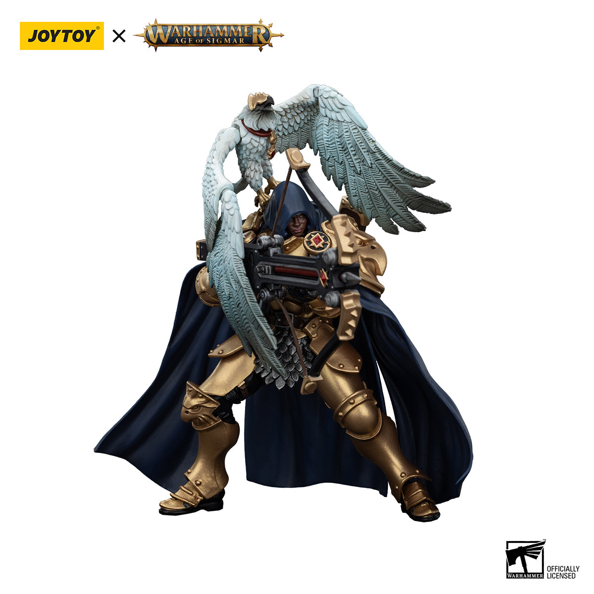 JOYTOY Action Figure 1/18 Warhammer AGE OF SIGMAR -Stormcast Eternals The Blacktalons Shakana Goldenblade Model Birthday Gifts 