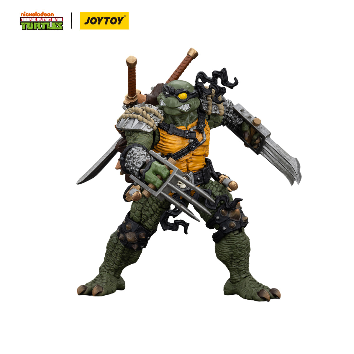 JOYTOY Action Figure 1/18-TMNT-Slash Model Birthday Gifts