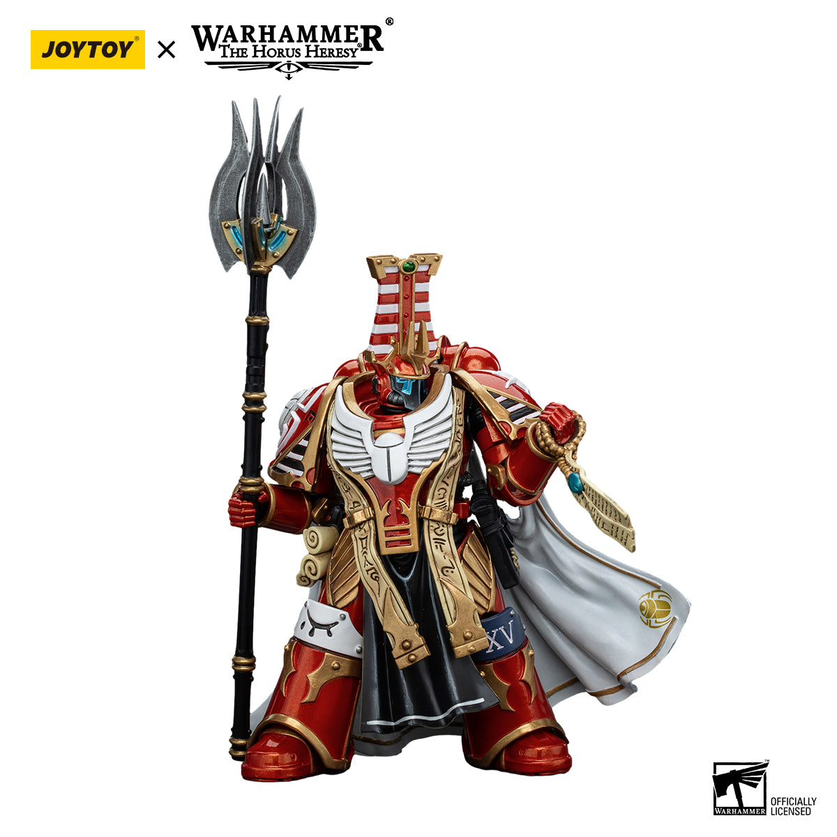 JOYTOY Action Figure 1/18 Thousand Sons Legion Librarian Consut Model Birthday Gifts 