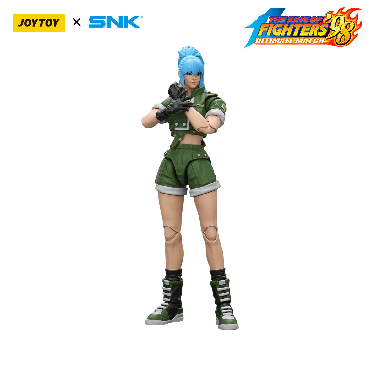 JOYTOY 1/18 SNK action figures  KOF'98UM Ikari Warriors Team Leona Heidern
