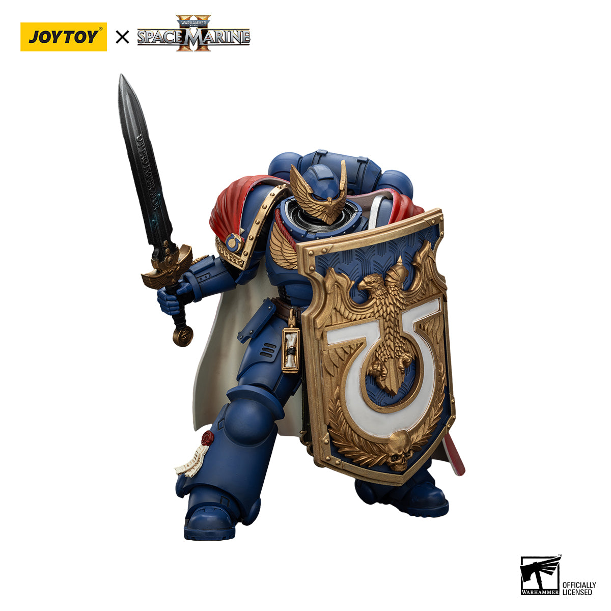 [IN STOCK]JOYTOY Warhammer 40K Action Figure 1/18 Ultramarines Victrix Honour Guard with Storm Shield And Power Sword