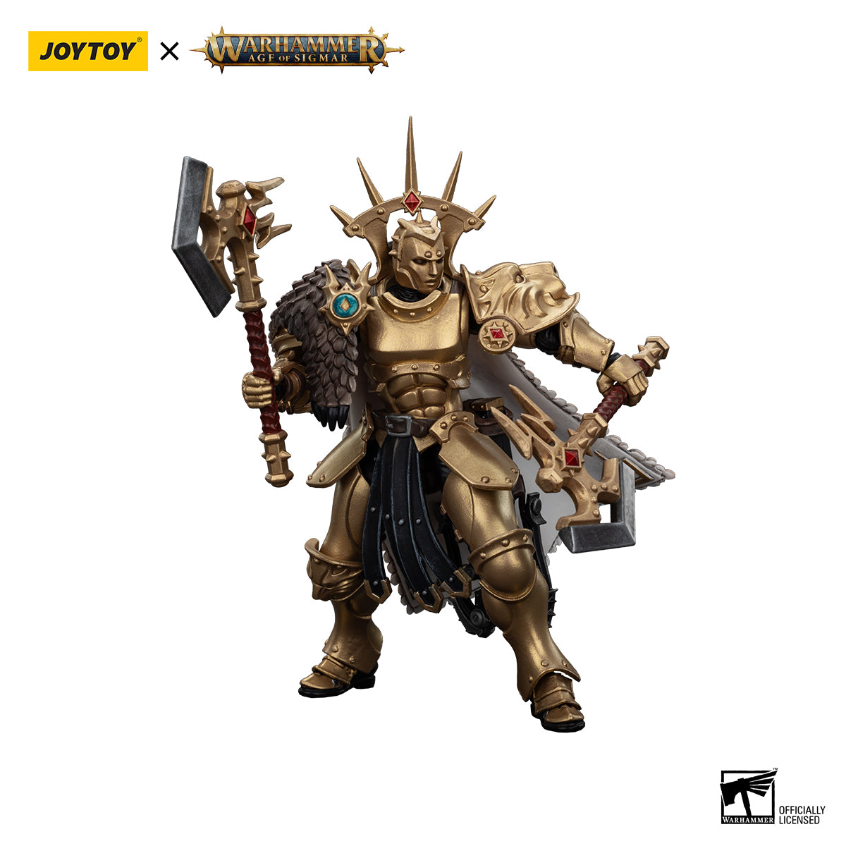 JOYTOY Action Figure 1/18 Warhammer AGE OF SIGMAR -Stormcast Eternals The Blacktalons Neave Blacktalon Model Birthday Gifts 