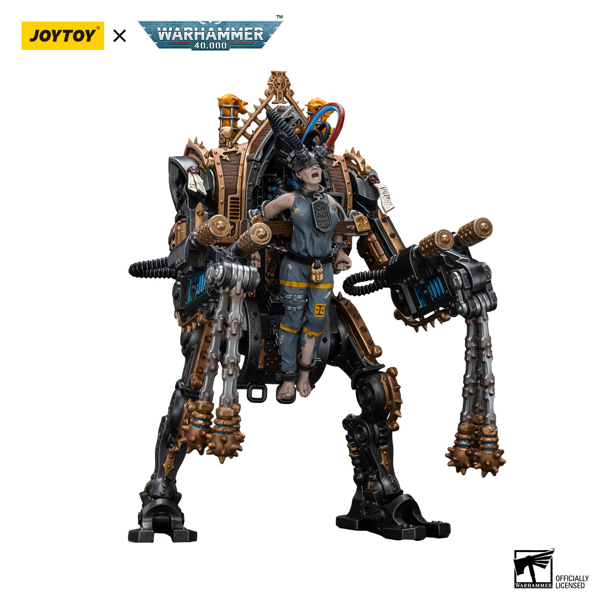 [IN STOCK] JOYTOY Warhammer 40,000 Action Figure 1/18 Adepta Sororitas Penitent Engine with Penitent Flails  JT9442
