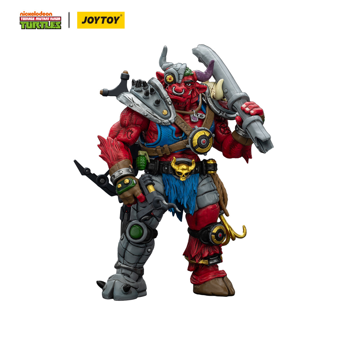 [IN STOCK]JOYTOY TMNT Action Figure 1/18 Groundchuck JT01512